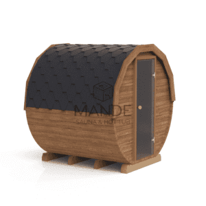 2M Round sauna - Thermo wood