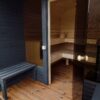 3M CUBE sauna with a terrace