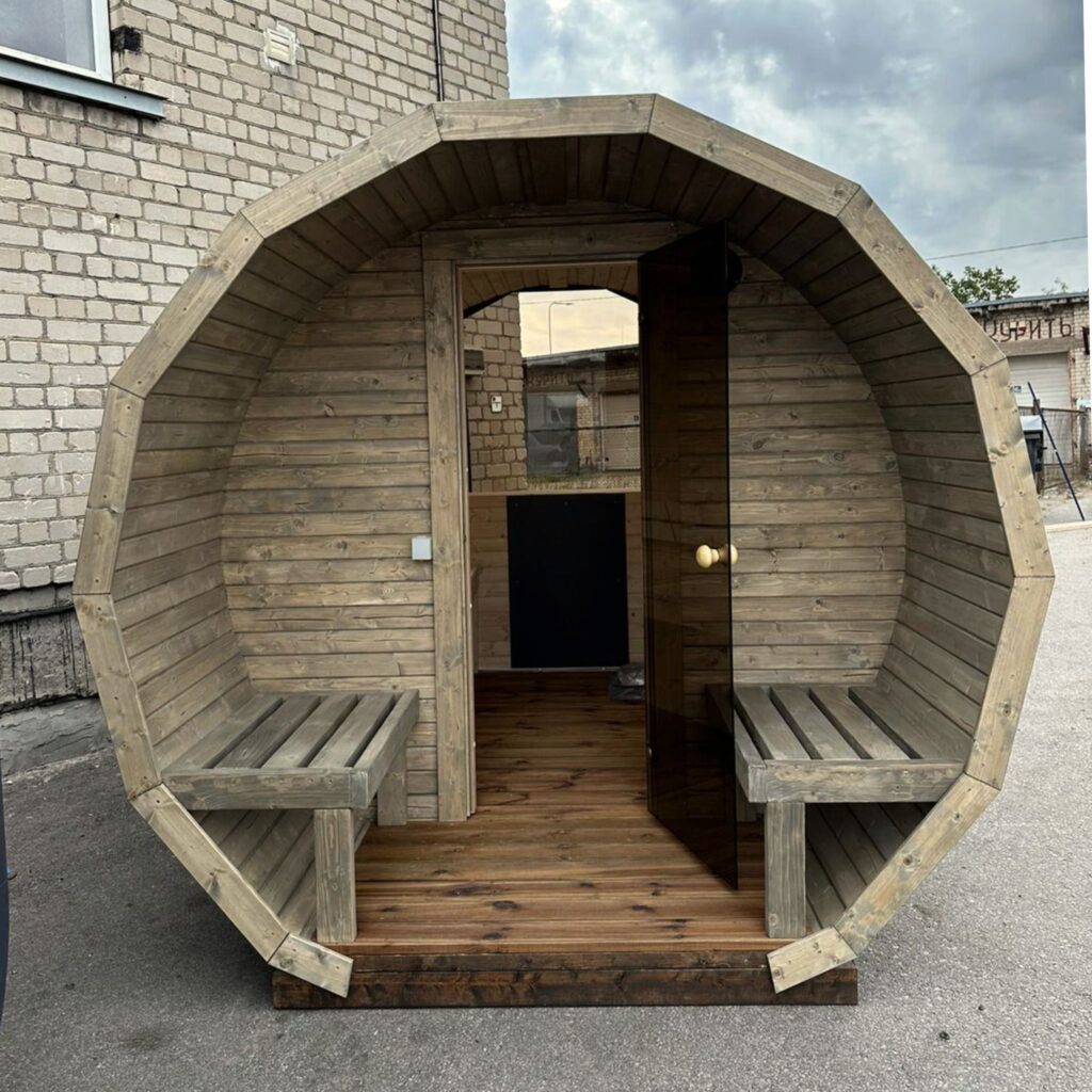 3M Round sauna