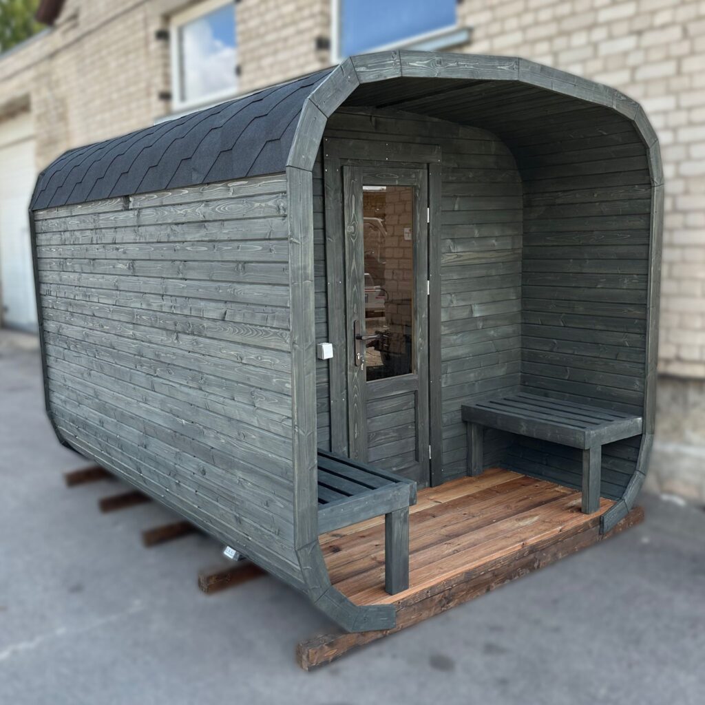 3M CUBE sauna with terrace