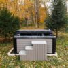 Acrylic square hot tub (integrated heater) 245×245