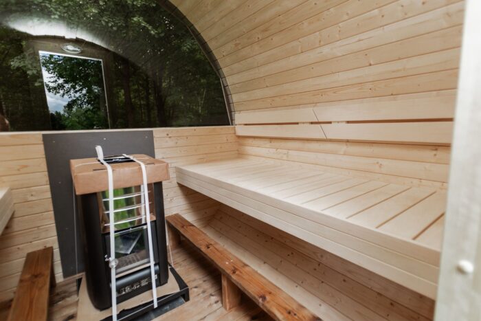 2M Round sauna