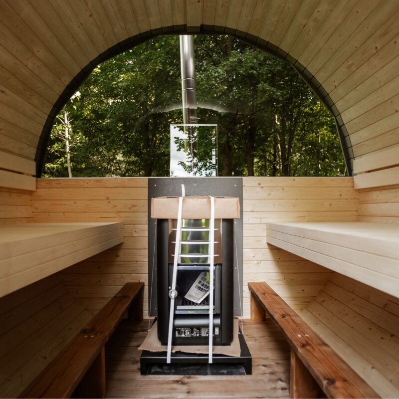 2M Round sauna