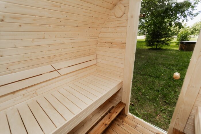 2M Round sauna