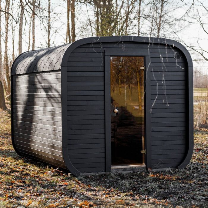 3.5M CUBE sauna with pre-sauna