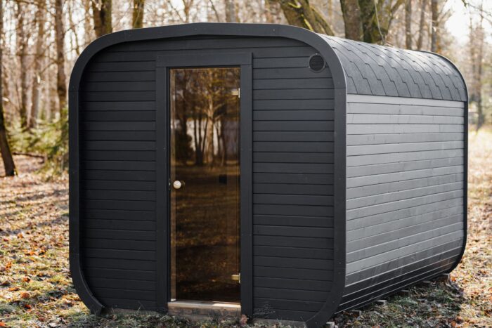 3.5M CUBE sauna with pre-sauna