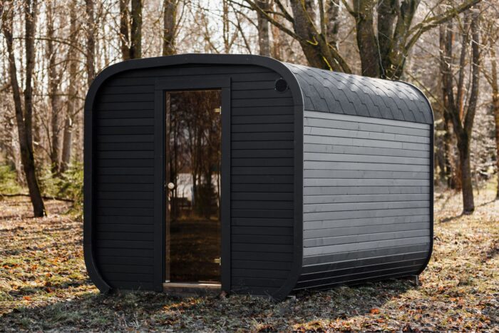 3.5M CUBE sauna with pre-sauna