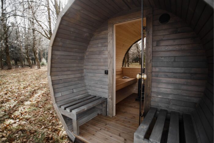 3M Round sauna