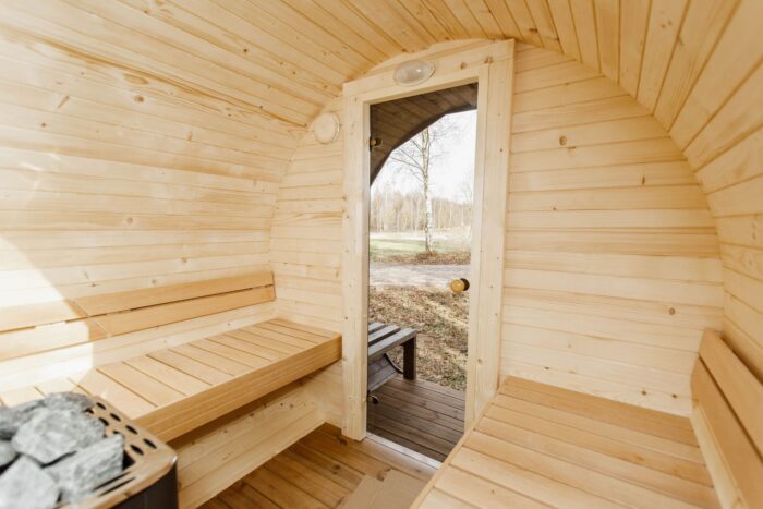 3M Round sauna