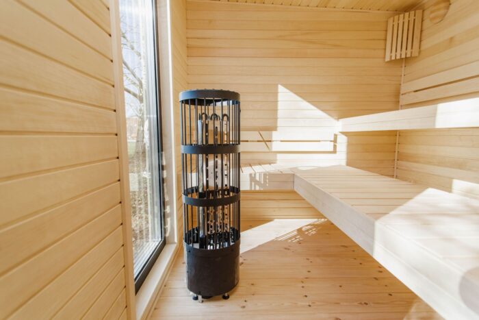 Insulated frame sauna 240×365