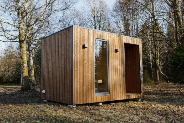 Insulated frame sauna 240×365