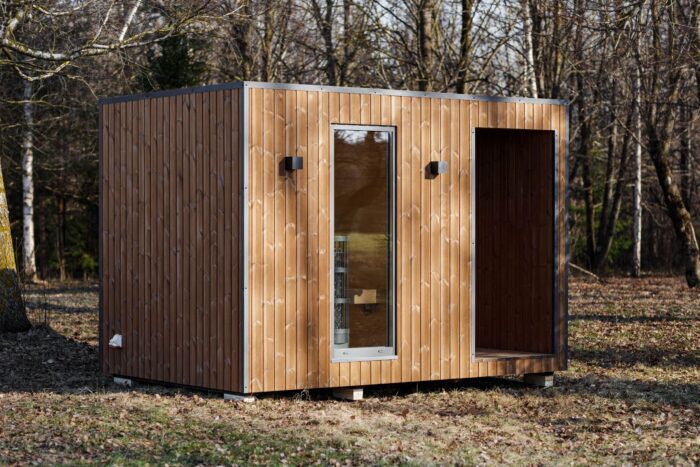 Insulated frame sauna 240×365