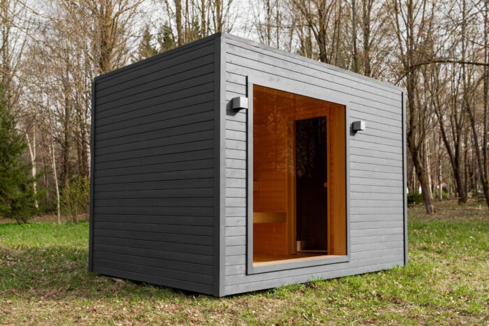 Insulated frame sauna 244×340