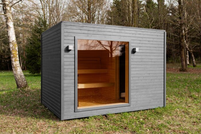 Insulated frame sauna 244×340