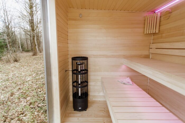 Insulated frame sauna 240×350