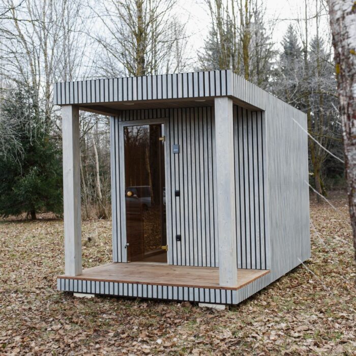 Insulated frame sauna 240×350