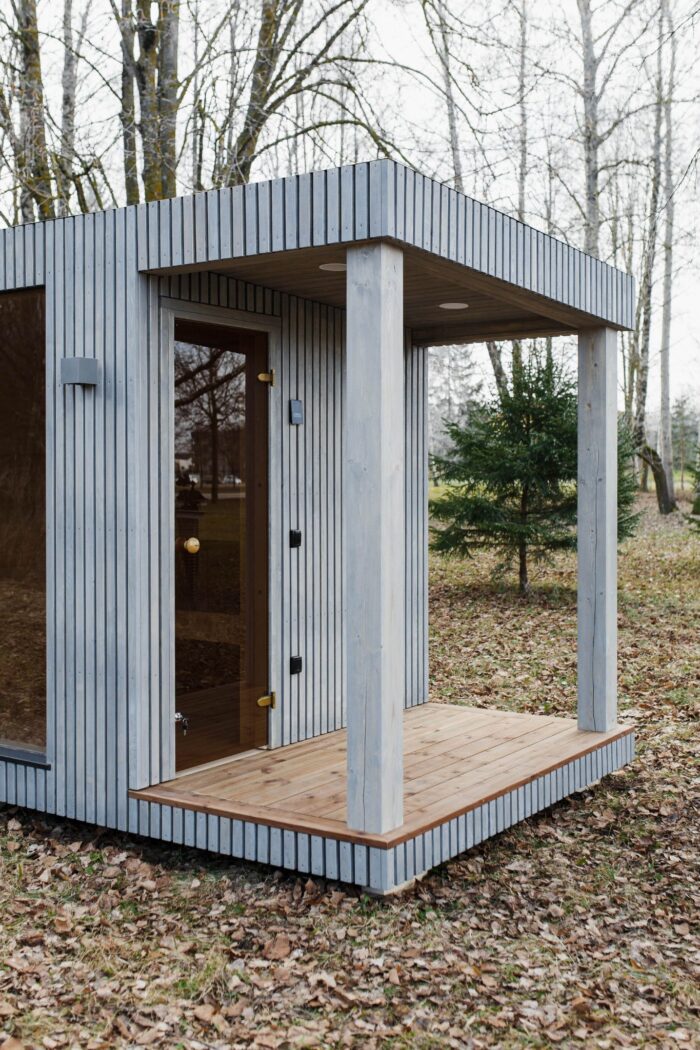 Insulated frame sauna 240×350