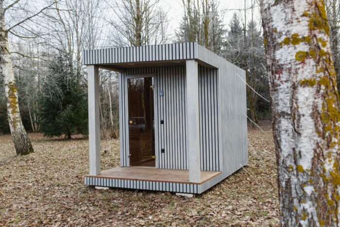 Insulated frame sauna 240×350