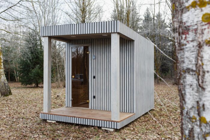 Insulated frame sauna 240×350