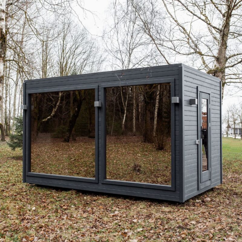 Insulated frame sauna 240×410