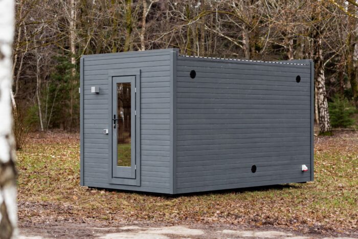 Insulated frame sauna 240×410