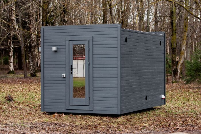 Insulated frame sauna 240×410