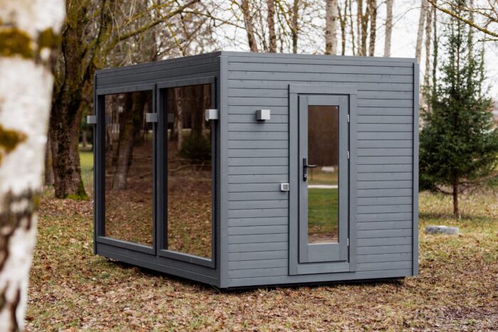 Insulated frame sauna 240×410