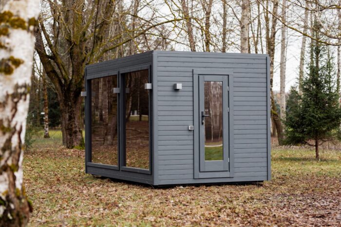 Insulated frame sauna 240×410