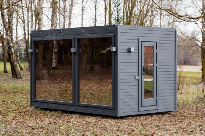 Insulated frame sauna 240×410