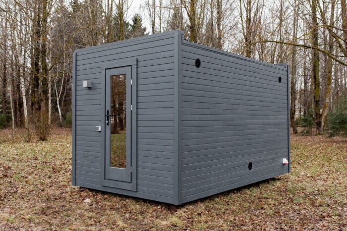 Insulated frame sauna 240×410