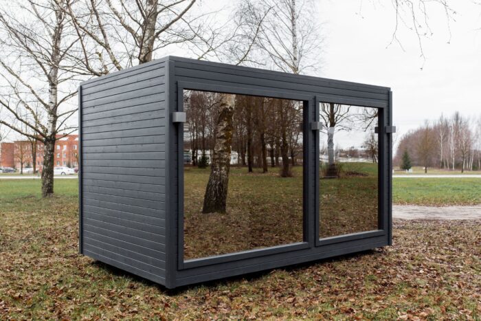 Insulated frame sauna 240×410