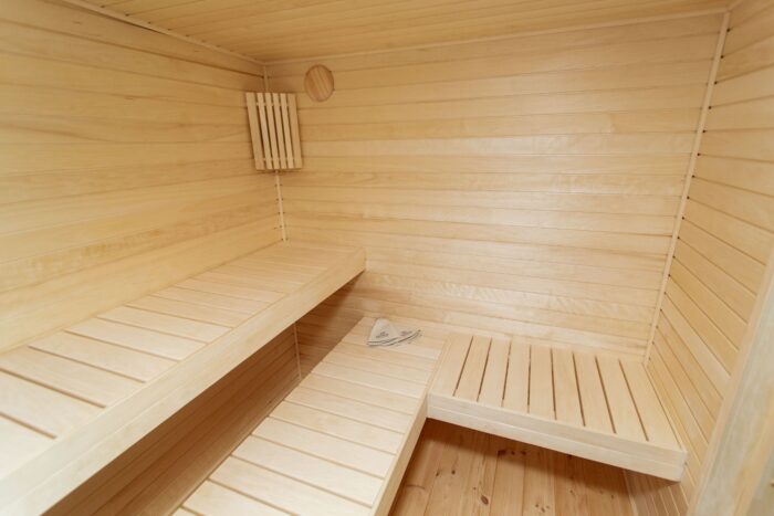 Insulated frame sauna 240×410