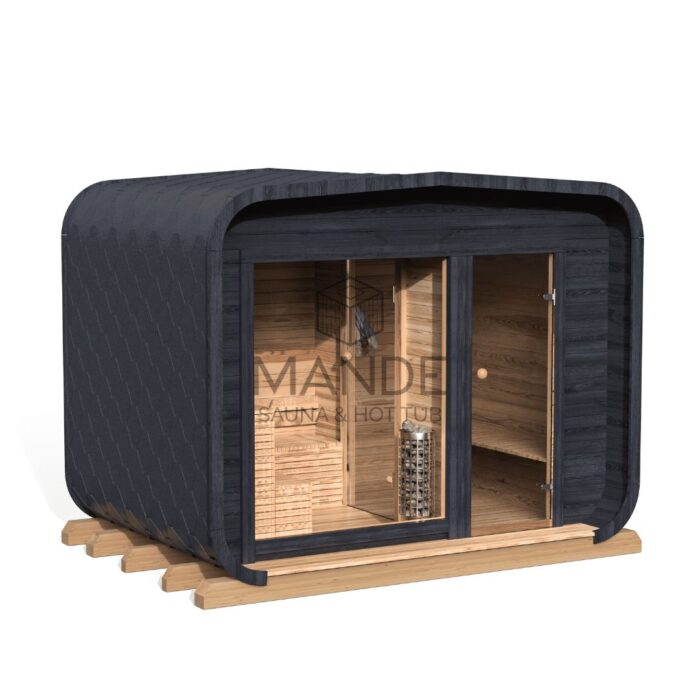 LUX sauna with pre-sauna 245×340