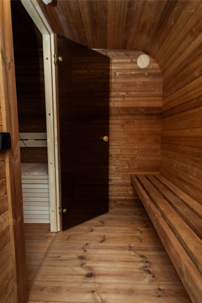 LUX – VIP sauna with pre-sauna 245×340