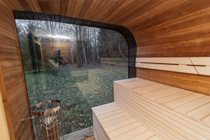 LUX – VIP sauna with pre-sauna 245×340