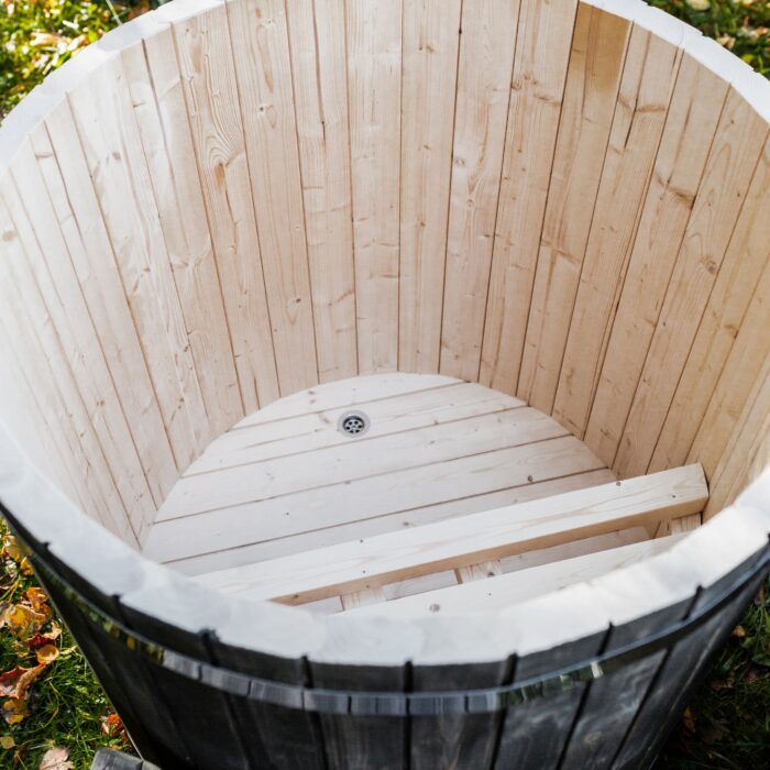 Single-person cold water tub – Spruce wood