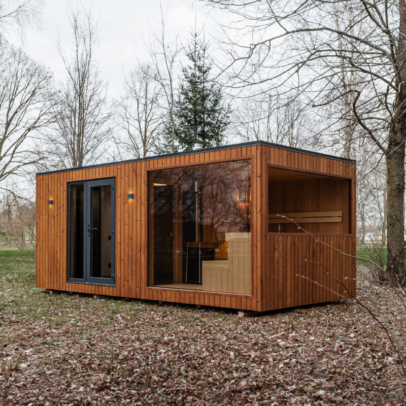 Insulated frame sauna Essence 290×600