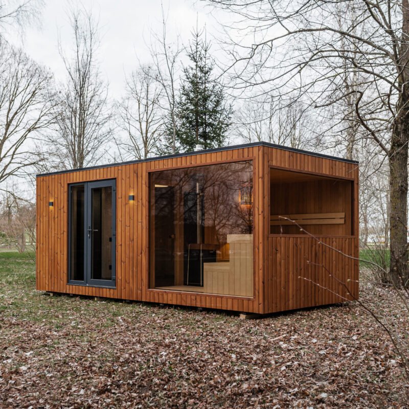 Insulated frame sauna Essence 290×600