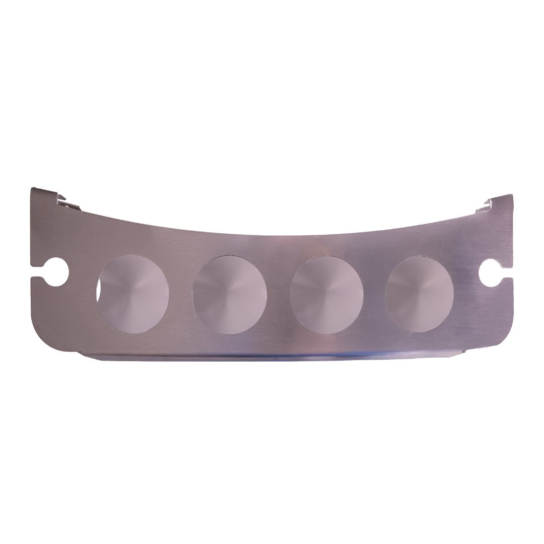 Cup holder for four regular glasses and two champagne flutes