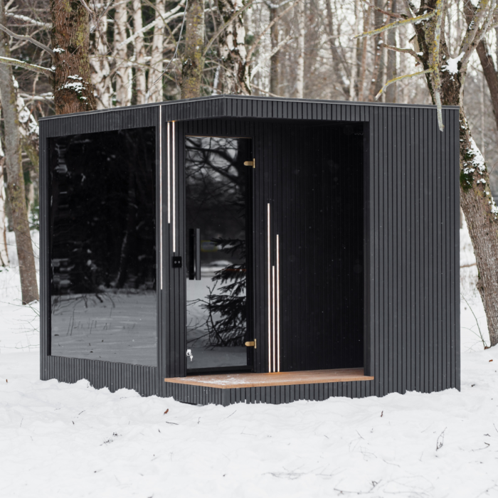 Modul sauna EBON light 220×300 - Mande Spa