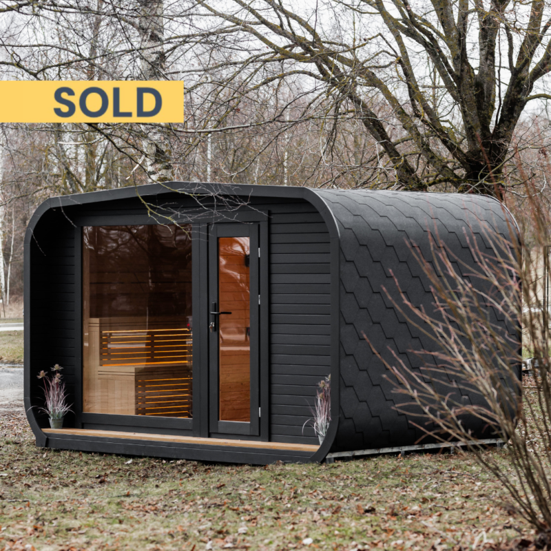 LUX sauna with pre-sauna 245×395